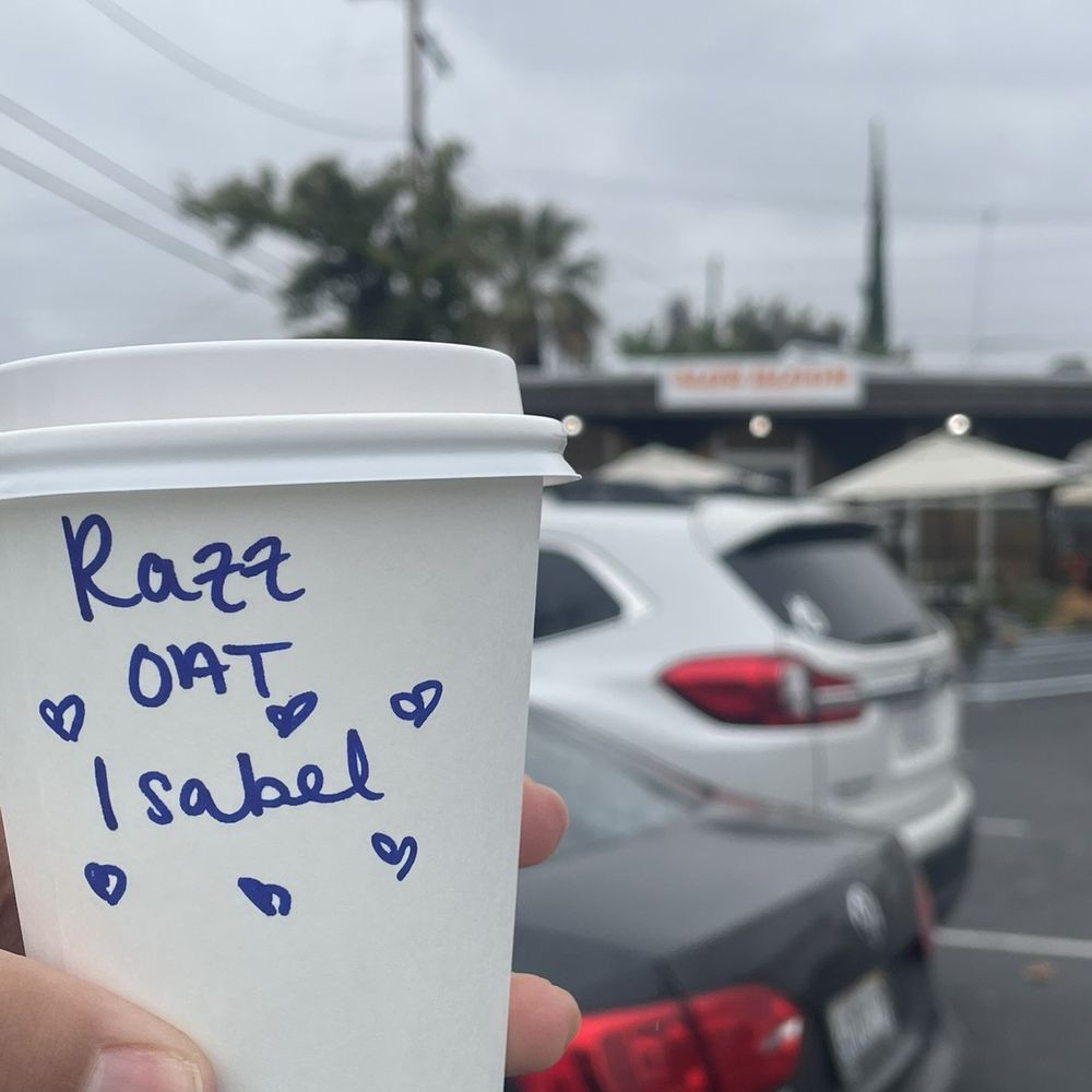 Slow Bloom Coffee - raspberry white mocha - Coffee & Tea Near Me - Redlands, California Slow Bloom Coffee - raspberry white mocha - Coffee & Tea Near Me - Redlands, California