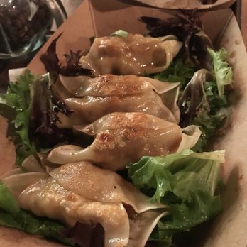 Namu - Spicy pork dumplings -- $6 - Korean Near Me - Durham, North Carolina