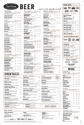 Menu photo 7 Yard House Rancho Cucamonga, CA Menu photo 7 Yard House Rancho Cucamonga, CA