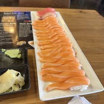Mad For Sushi - Salmon nigiri - Sushi Bars Near Me - Dublin, California Mad For Sushi - Salmon nigiri - Sushi Bars Near Me - Dublin, California
