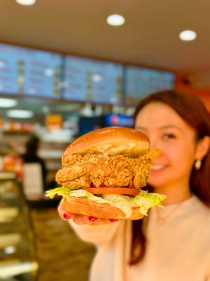 Crispy Burger by null