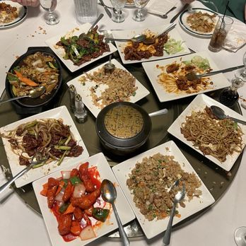 Palais De Jade - The whole spread at the table - Chinese Near Me - Reno, Nevada Palais De Jade - The whole spread at the table - Chinese Near Me - Reno, Nevada