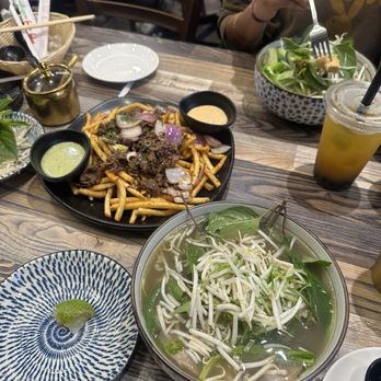 Pho Lab - Combination pho and cajun fries - Vietnamese Near Me - Lake Forest, California Pho Lab - Combination pho and cajun fries - Vietnamese Near Me - Lake Forest, California