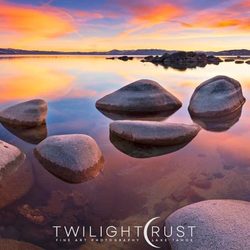 Twilight and Rust - Lake Tahoe