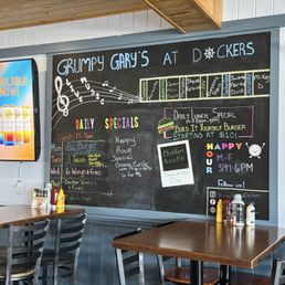 Menu/activities board