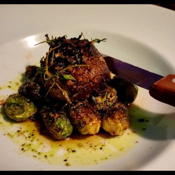 The Underground Tap & Grill - Disappointing tiny 4 Oz tenderloin with no sweet potato mash to be seen - Pubs Near Me - Edmonton, Alberta