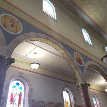 St. Mary's Catholic Church - Ceiling art - Churches Near Me - Altus, Arkansas