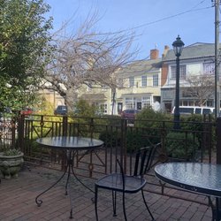 Here & Abroad Bistro & Bakery - View from patio