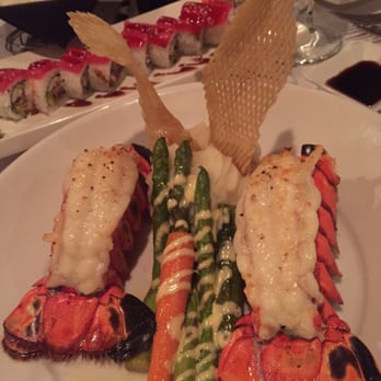 Firefly - Cold water lobster tails broiled - Steakhouses Near Me - Panama City Beach, Florida Firefly - Cold water lobster tails broiled - Steakhouses Near Me - Panama City Beach, Florida