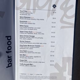 Menu Menu