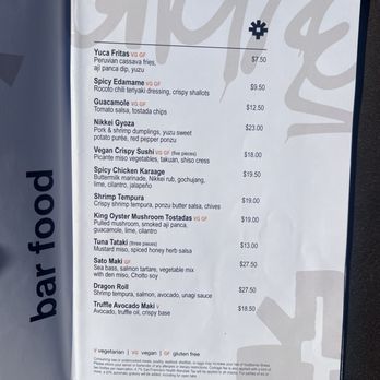 Chotto Matte San Francisco - Menu - Sushi Bars Near Me - San Francisco, California Chotto Matte San Francisco - Menu - Sushi Bars Near Me - San Francisco, California