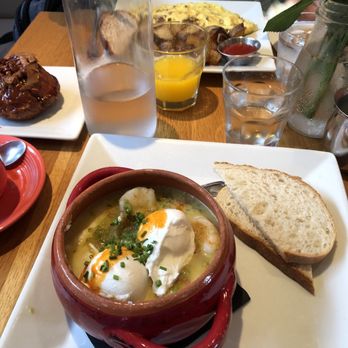 Oriole 9 - Shrimp n grits, pecan sticky bun, omelette and fresh squeezed on. Everything was great. - Breakfast & Brunch Near Me - Woodstock, New York Oriole 9 - Shrimp n grits, pecan sticky bun, omelette and fresh squeezed on. Everything was great. - Breakfast & Brunch Near Me - Woodstock, New York