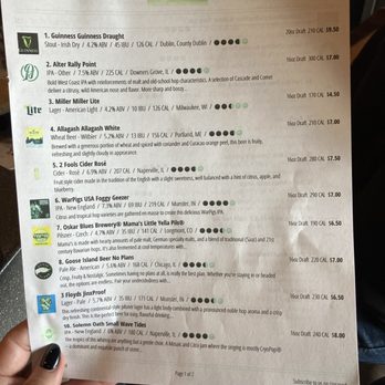 Main Street Pub - Beer menu - Burgers Near Me - Glen Ellyn, Illinois Main Street Pub - Beer menu - Burgers Near Me - Glen Ellyn, Illinois