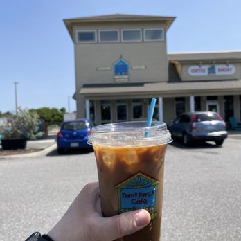 Front Porch Cafe - Nags Head - Americano, the baklava flavoring - Coffee & Tea Near Me - Nags Head, North Carolina