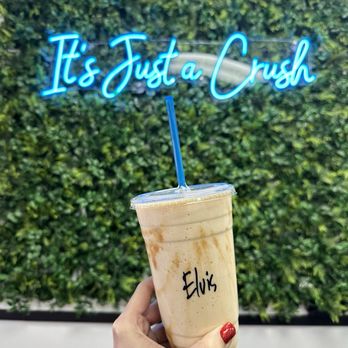 CRUSH - Elvis protein shake, really tasty! - Cafes Near Me - Reno, Nevada CRUSH - Elvis protein shake, really tasty! - Cafes Near Me - Reno, Nevada