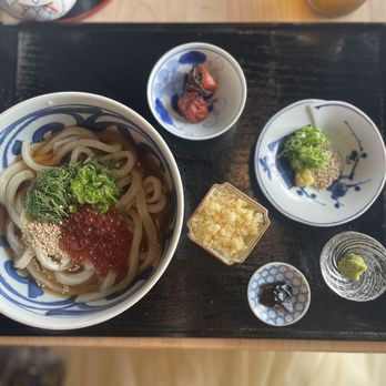 Zaru - Cold ikura udon - Japanese Near Me - Orlando, Florida Zaru - Cold ikura udon - Japanese Near Me - Orlando, Florida