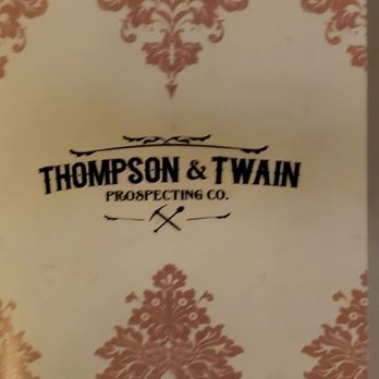 Thompson & Twain Prospecting Co - Menu - Cocktail Bars Near Me - Temecula, California Thompson & Twain Prospecting Co - Menu - Cocktail Bars Near Me - Temecula, California