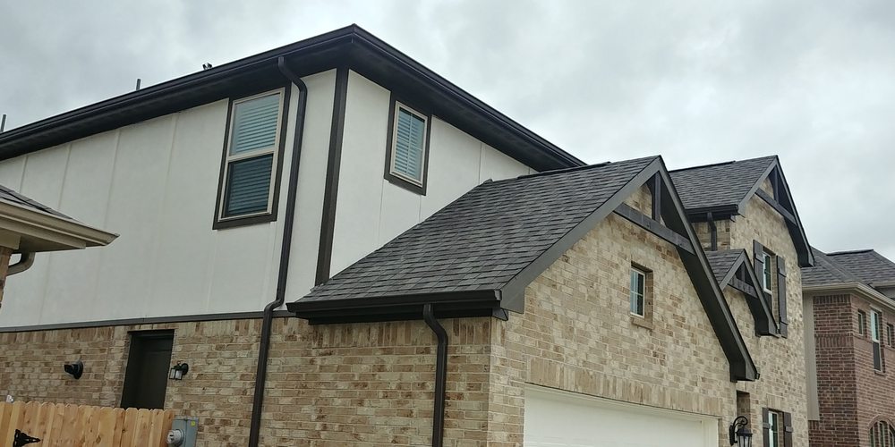 Slide of Cypress Rain Gutters