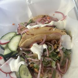 Tacos El Primo Food Truck - Chicken Tacos
