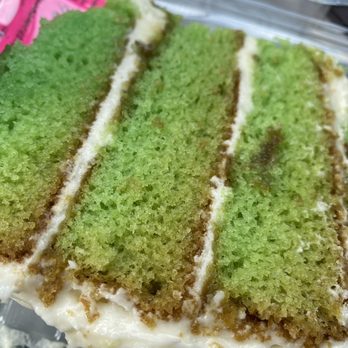 Treats So Sweet - Slice of key lime cake - Cupcakes Near Me - Birmingham, Alabama
