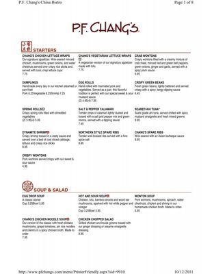 Menu photo 3 P.F. Chang's Metairie, LA Menu photo 3 P.F. Chang's Metairie, LA