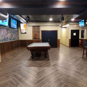 First Draft - a pool table in the middle of the room - American Near Me - Grayslake, Illinois First Draft - a pool table in the middle of the room - American Near Me - Grayslake, Illinois