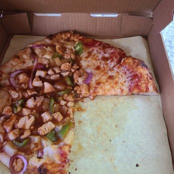 Idyllwild Pizza - Half bbq chicken and half cheese. - Pizza Near Me - Idyllwild, California