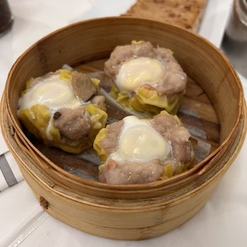 Ocean Palace - Shu Mai with Quail Egg - Dim Sum Near Me - Houston, Texas Ocean Palace - Shu Mai with Quail Egg - Dim Sum Near Me - Houston, Texas