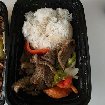 Thai House - Pepper steak with rice - Thai Near Me - Nantucket, Massachusetts Thai House - Pepper steak with rice - Thai Near Me - Nantucket, Massachusetts