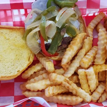 Big Tasty's - a burger and fries in a basket - Diners Near Me - Okeechobee, Florida