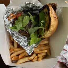 Vegan Bacon Burger