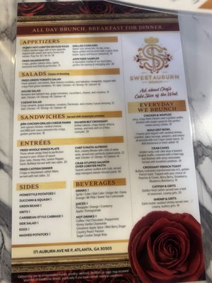 Menu photo 1 Sweet Auburn Brunch Atlanta, GA