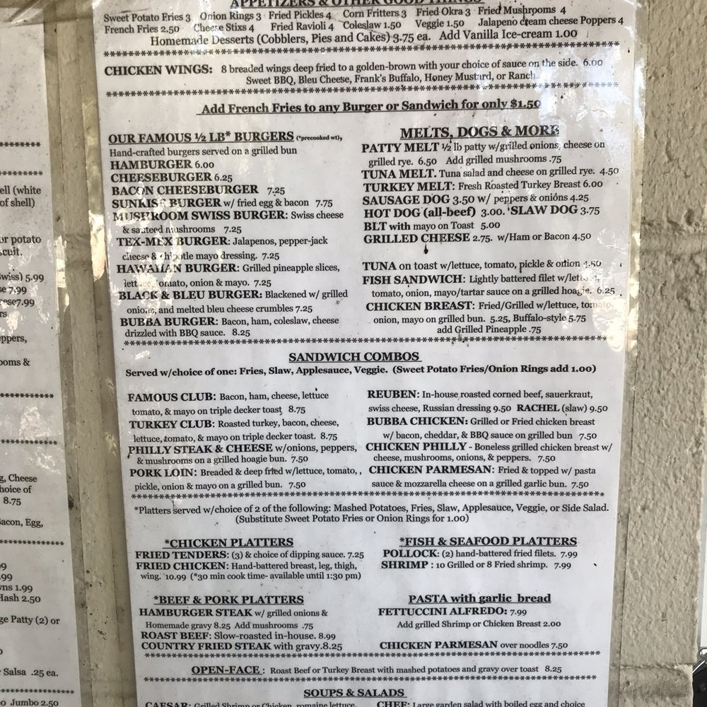 Square Meal - Menu - Comfort Food Near Me - Fort Mc Coy, Florida Square Meal - Menu - Comfort Food Near Me - Fort Mc Coy, Florida