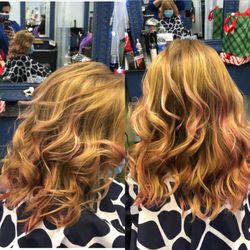 Best Pink Highlights done by Rudina