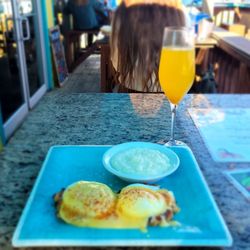 Java Joint Beachside Grill - When I say the best crab cake Benedict, love the food the service is so amazing and the view of the ocean so relaxing.