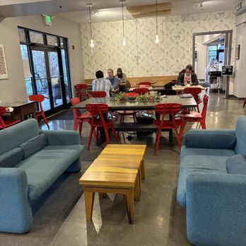 Hopscotch Coffee - Inside is cozy and spacious. - Coffee Roasteries Near Me - Bloomington, Indiana