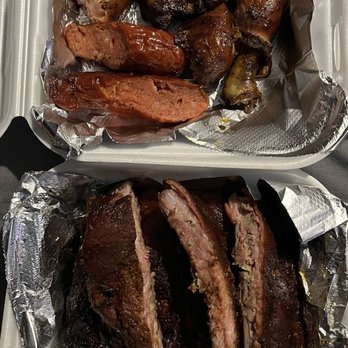 Kaylo's BBQ - Top: Two way combo chicken & link Bottom: 1/2 Slab of Ribs - Barbeque Near Me - Sacramento, California Kaylo's BBQ - Top: Two way combo chicken & link Bottom: 1/2 Slab of Ribs - Barbeque Near Me - Sacramento, California