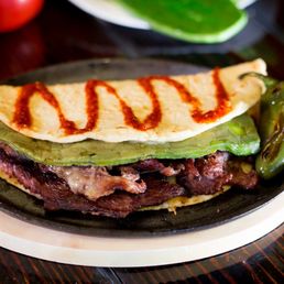 La Famosa" Handmade Corn Quesadilla.