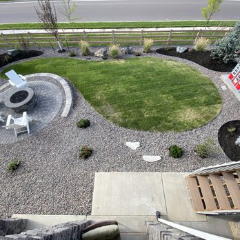 Naturescapes Custom Landscaping - a view from the top of a house - Masonry/Concrete Near Me - Colorado Springs, Colorado