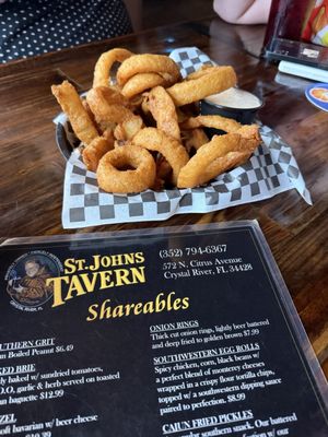Menu photo 2 St. Johns Tavern Crystal River, FL Menu photo 2 St. Johns Tavern Crystal River, FL