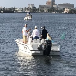 Bluwave Boat Rental - Fishing out of Ragatta Pointe marina in Palmetto
