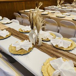 Throne Of Grace Rentals - Full Decoration for 33rd Surprise Birthday Party (Guest Tables)