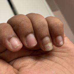 Dazzling Nail Care - Left hand