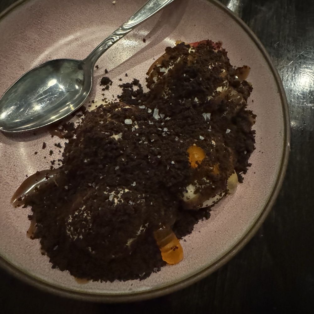 Cordelia - Worms and dirt mousse - New American Near Me - Cleveland, Ohio Cordelia - Worms and dirt mousse - New American Near Me - Cleveland, Ohio
