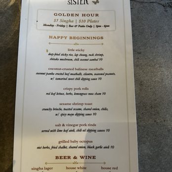 Little Sister - Happy Hour menu September 2025 - Vietnamese Near Me - Irvine, California Little Sister - Happy Hour menu September 2025 - Vietnamese Near Me - Irvine, California