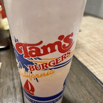 Tam's Burgers - Small roaches in my orange bang drink - Burgers Near Me - Compton, California