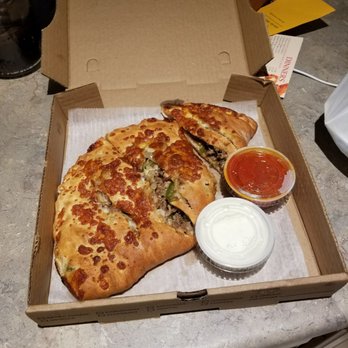 Pizza King - Steak Bomb Calzone. Delicious - Pizza Near Me - Leominster, Massachusetts