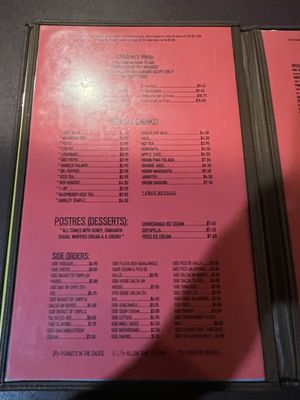 Menu photo 1 Three Amigos Mexican Restaurant & Cantina Butte, MT