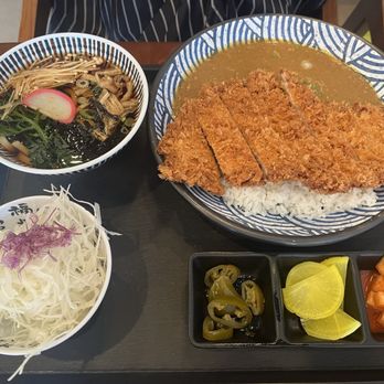 The Basac - Pork cutlet curry set - Pork cutlet was crispy and curry was flavorful! - Korean Near Me - Flushing, New York
