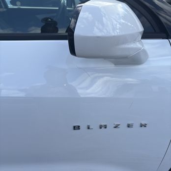 Budget - Black mark on the passenger front door - Car Rental Near Me - Jacksonville, Florida